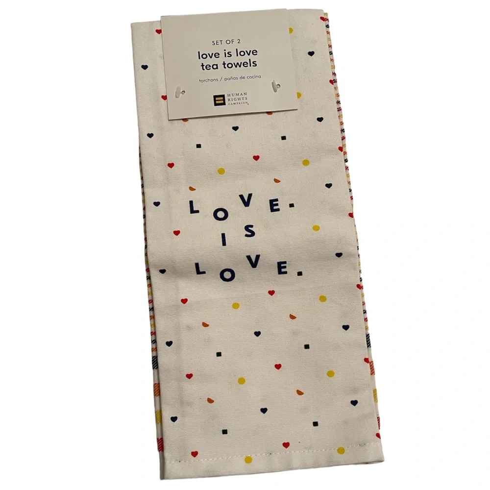 Love Is Love Tea Towels